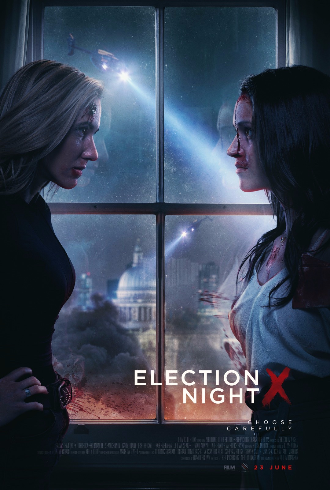 Election night poster