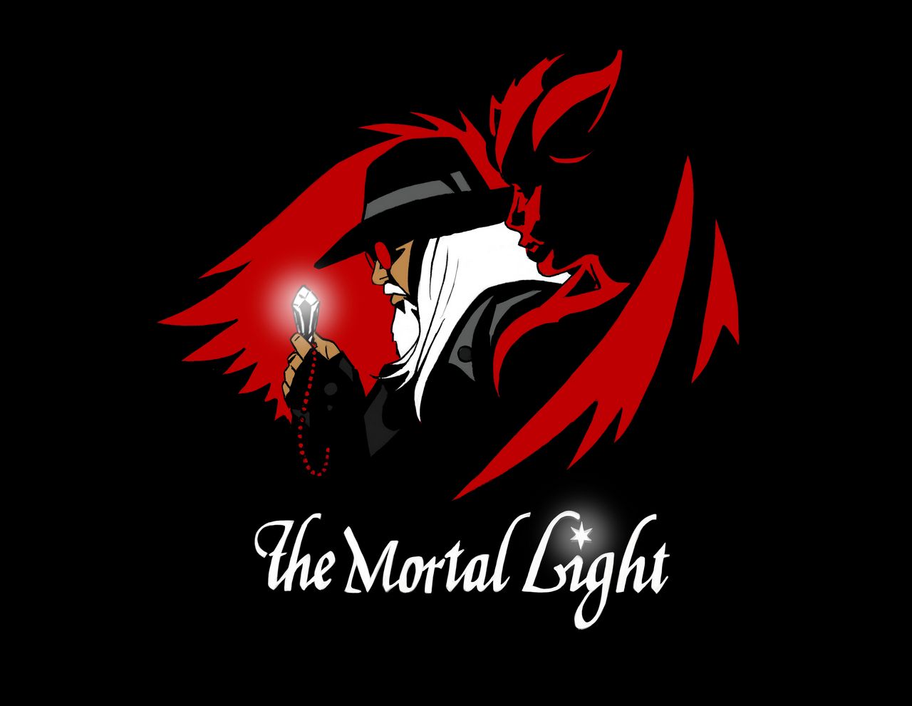 The Mortal Light logo bright small